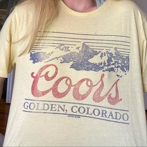 Coors t shirt big and comfy